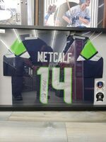 DK Metcalf Signed Seattle Seahawks Jersey