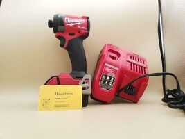 Milwaukee 2953-20 1/4" Hex Impact Driver M18 Fuel Brushless W/ Battery & Charger