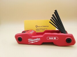 9PC SAE Folding Hex Key Set - Milwaukee 48-22-2181