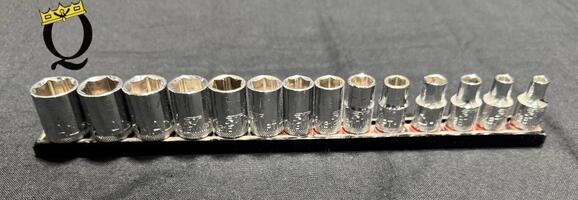 14-PC. 3/8" Drive Metric Socket Set - 6-PT.