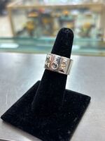Male Silver Ring Sz:7 11.2dwt/0.925% 