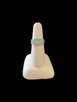  14KYG 2.3DWT Aquamarine Stone Ring
