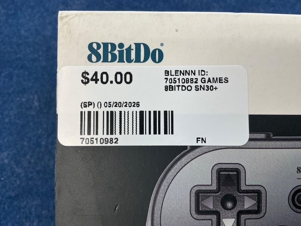 8BITDO SN30 Pro+ Bluetooth gamepad | Silver Lining