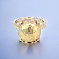 18k Yellow Gold, Tiffany & Co. Paloma Picasso Ring, Size 6, 8.6 grams
