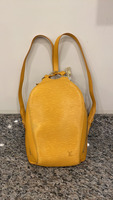 AUTHENTIC LOUIS VUITTON MABILLON BACKPACK EPI YELLOW LEATHER