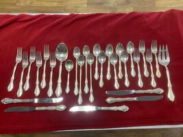 Towle Sterling Flatware 12 Spoons 10 Forks Serving Fork/Spoon 4 knives PPS