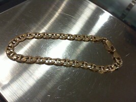 14kt Gold Mariner Link bracelet