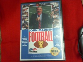 John Madden Football Vintage 1992 SEGA Genesis Game - PPSKN 290797