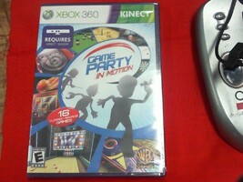 Game Party In Motion XBOX 360 KINECT NEW - 2010 - Sealed - PPSKN 291606