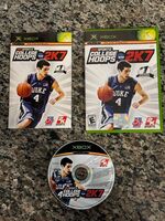 2K Sports College Hoops NCAA 2K7 Original Xbox Game Complete in Box - VWG 292618