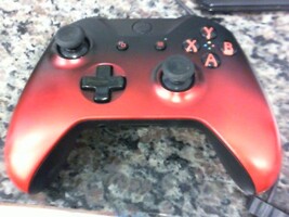 Xbox one two tone controller with battery cover