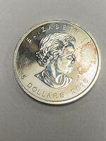 Canada Maple Elizabeth II Silver Coin .999