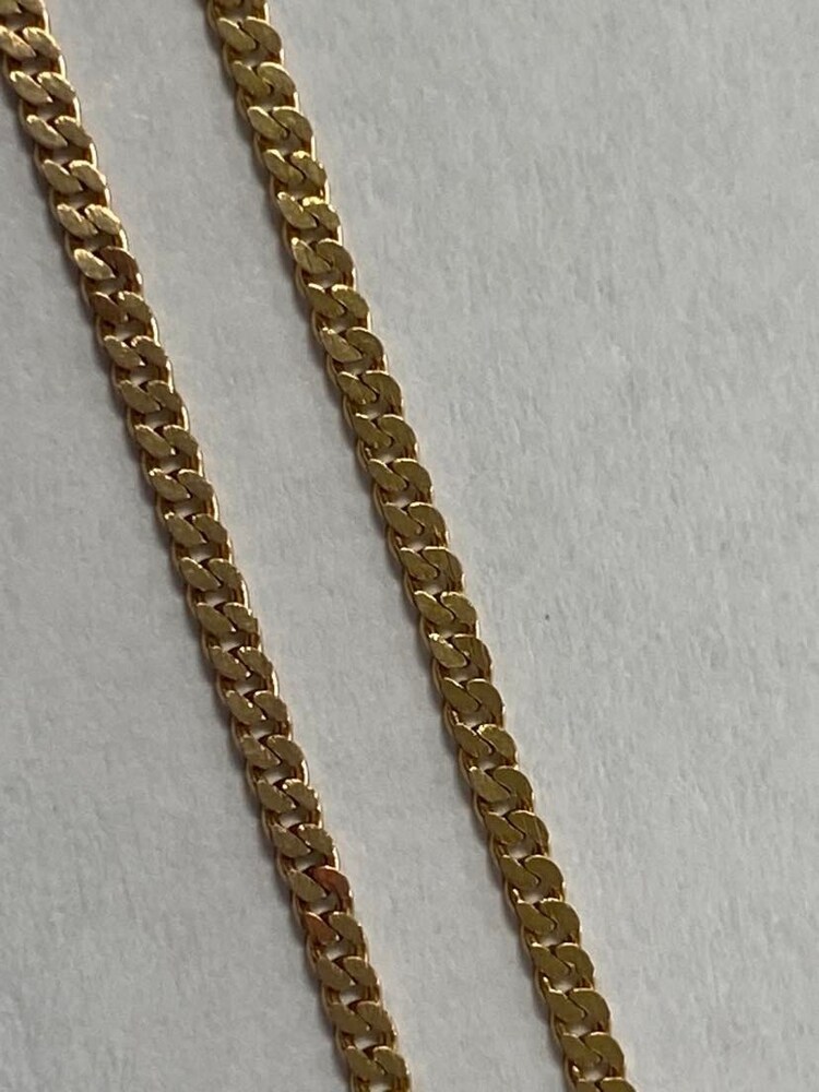 16 Inch 10K Yellow Gold Chain With T Pendent PPS | Smyrna Pawn Shop