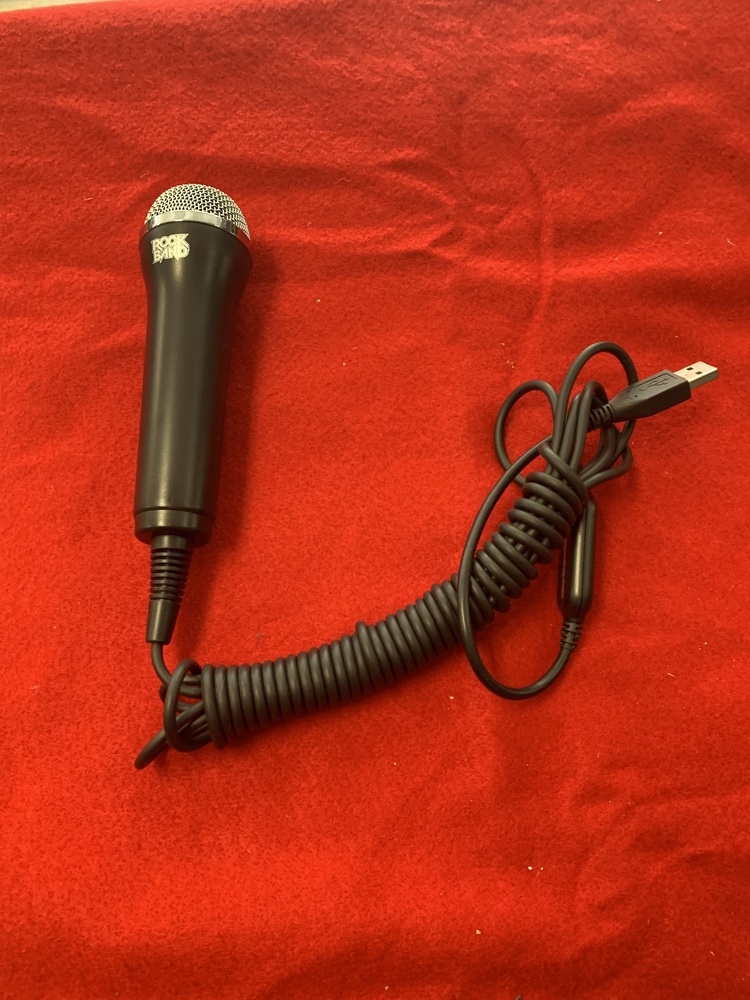 Rock Band Guitar Hero Microphone Xbox 360 PS3 Wii Black Logitech EUR20