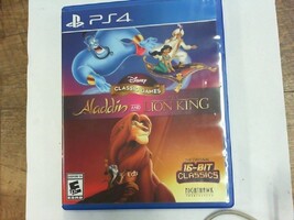 Aladdin and The Lion King - PS4 - In Great Condition - PPSKN311934