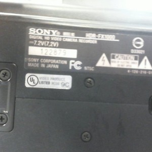 SONY HDR-FX1000 HD Digital Video Camera Recorder  LS(316219)