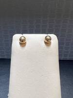 Gold Over Silver Studs   LS(323611)