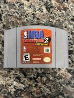 Nintendo 64 NBA Courtside 2 Featuring Kobe Bryant N64 Game Cartridge VWG 324837