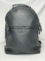 Salvatore Ferragamo Large Backpack Black Leather FZ-24-0822 - VWG 324920