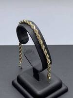 7.5" 14K Gold Rope Bracelet   LS(327472)