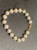 Pearl Bracelet With 14K Gold Clasp Yellow Gold PPSD