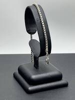 8" Sterling Silver Box Link Bracelet    LS(328396)