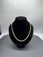 22" 14K Gold Rope Chain  LS(328621) 