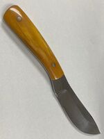 David Manley Custom Hand Made Fixed Blade Knife High Polish Blade PPSD