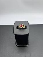 10K Gold Ring with Ruby Size 7   LS(329454) 