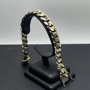 8.5" 10K Solid Gold Cuban Bracelet for Men   LS(330027) 
