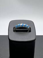 Sterling Silver and Turquoise Ring Size 8.5    LS(330373) 