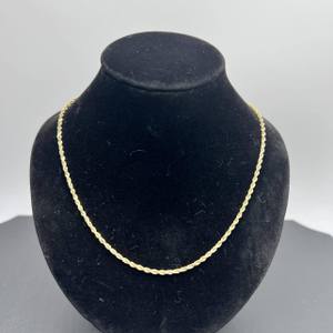  19" 14K Gold Rope Chain   LS(330385)