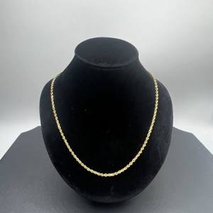 20" 14K Gold Rope Chain   LS(330585) 