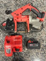 Milwaukee 2629-20 Band Saw w/ Battery & Charger USED TESTED WORKING - VWG 330608