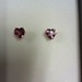 Pink Heart Earrings - YG - 10K - PPSKN