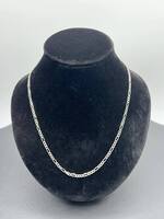   22" Sterling Silver Figaro Chain  LS(330831)