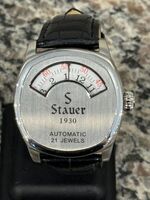 Stauer 1930 dashtronic 38mm x 11mm Automatic Watch Stainless Steel - VWG 331047