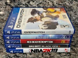 Sony Playstation 4 Games Red Dead Redemption 2 Call of Duty Black Ops 4 331364