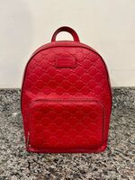 Gucci Guccissima Leather Small Signature Backpack SPB-SAL (331445)