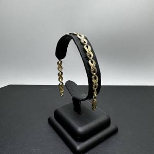 7.5" 14K Gold Bracelet     LS(331453)) 