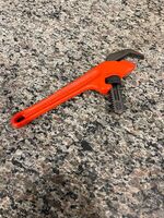 Ridgid E-110 9-1/2 in Offset Hex Jaw Pipe Wrench SPB-JB 331742