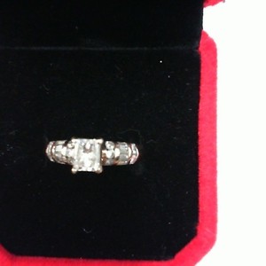 Diamond Ring .4Ct - WG - Sz 7 - 14K - PPSKN
