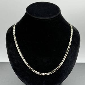 18" 14K Gold Mariner Chain Necklace   LS(331987) 
