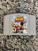 Nintendo 64 Game Ready 2 Rumble Boxing 2 Tested Working Authentic - VWG 332188