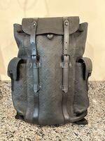 Louis Vuitton Christopher PM Empreinte Black Canvas Backpack SPB-SAL (332348)