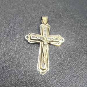 10K Gold Crucifix Pendant   LS(332391)