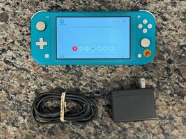 Nintendo Switch Light 32GB Turquoise Blue Handheld Game Console - VWG 332782