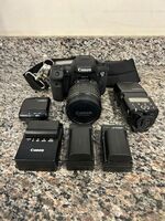 Canon EOS 7D Mark ii Camera + 28-135mm Lens w/ Accessories SPB-SAL (332784)