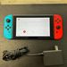 Nintendo Switch V2 HAC-001(-01) 32GB Neon Blue / Red Controllers PPS-SAL 332874