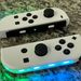 Nintendo Switch Lightup Joycons Aftermarket Pegly White - VWG 333144